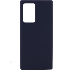 Evelatus Aizmugurējais vāciņš Evelatus Samsung Galaxy Note 20 Ultra Premium Soft Touch Silicone Case Midnight Blue