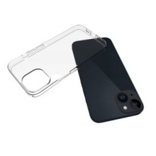 Evelatus Aizmugurējais vāciņš Evelatus Apple iPhone 15 Clear Silicone Case 1.5mm TPU Transparent