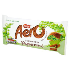 Nestle Aero Peppermint šokolādes tāfelīte 90g