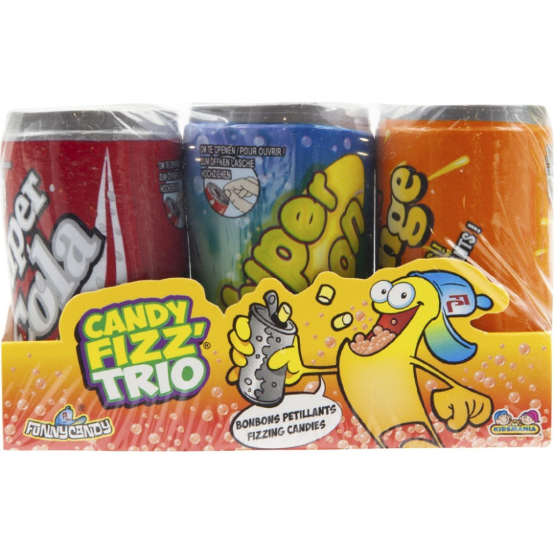 Candy Fizz Trio fizzy candies 21g