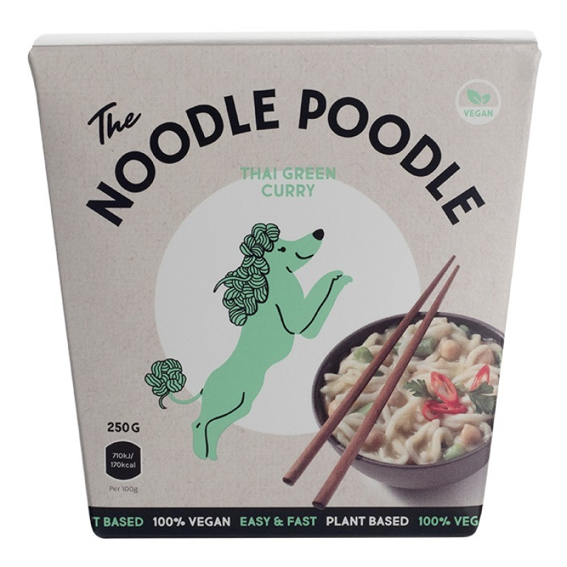 NOODLE POODLE Thai Green Curry nūdeles 250g