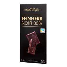 Maitre Truffout dark chocolate 80% 100g