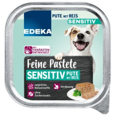 Edeka Feine Sensitiv Pastēte suņiem ar tītaru un rīsiem 150g