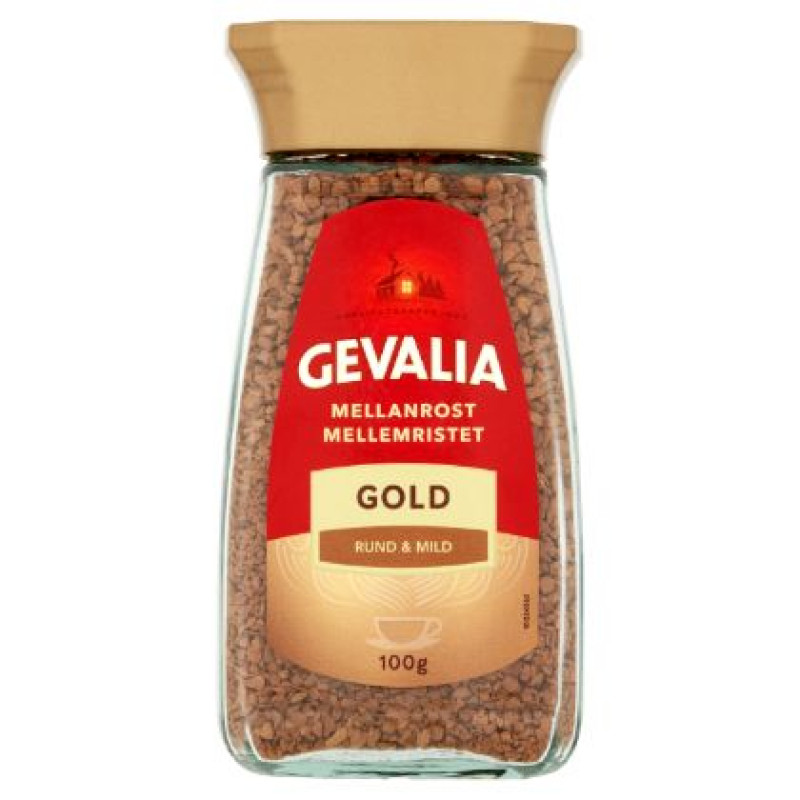 Gevalia Gold Rund & Mild šķistošā kafija 100g