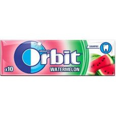 Orbit Watermelon košļājamā gumija ar arbūzu garšu  14g