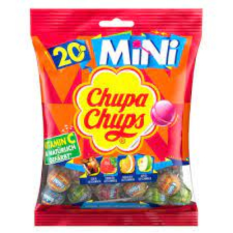 Chupa Chups Мини леденцы на палочке 20 шт. 120 г