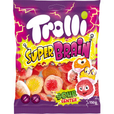 Trolli Super Brain želejas konfektes 150g