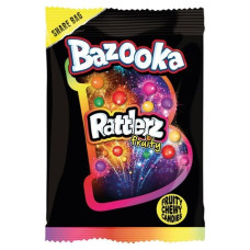 BAZOOKA Rattlerz Fruity košļājamās konfektes 120g