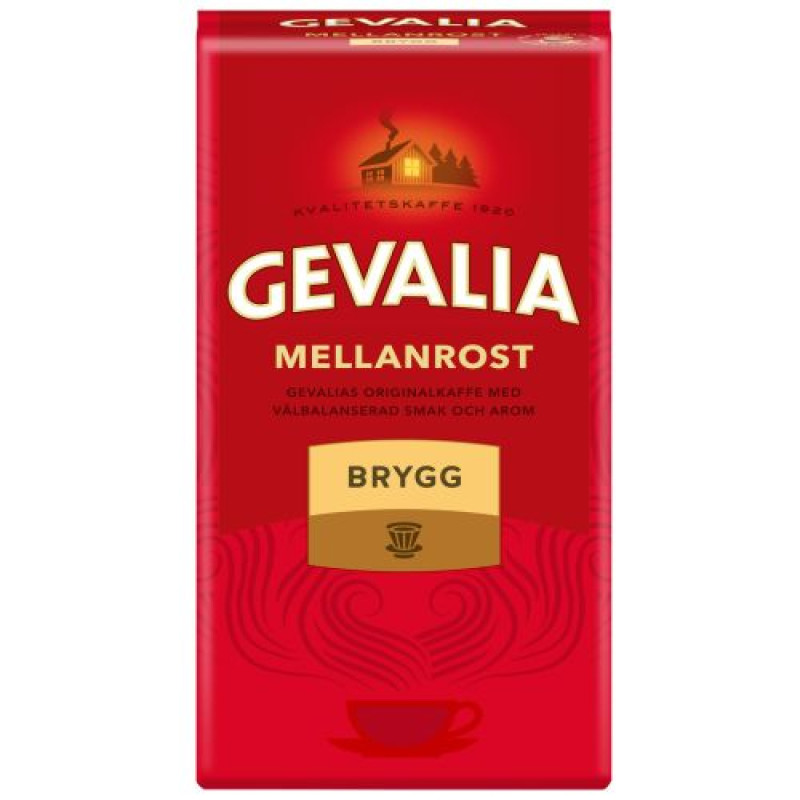 Gevalia Mellanrost Brygg malta kafija 450g