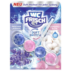 WC Frisch Duft Switch Lavender Cotton Toilet Flush Block 50g