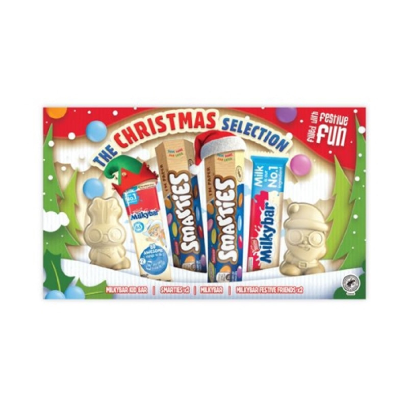 NESTLE The Cristmass Sellection šokolādes batoniņu izlase 129g