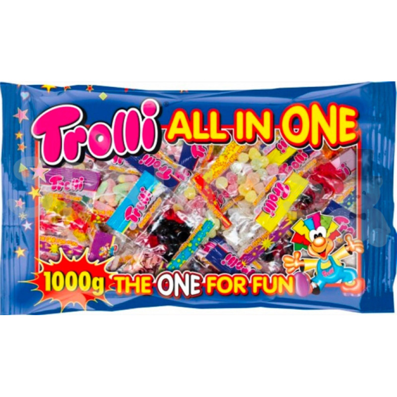 TROLLI All In One želejas kofekšu izlase 1000g