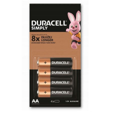 Duracell AA sārma baterijas 4gb