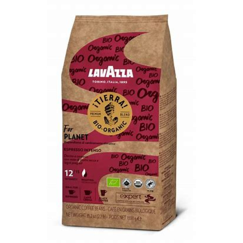 Кофе Lavazza Expert Tierra Bio-Organic Intenso в зернах 1кг