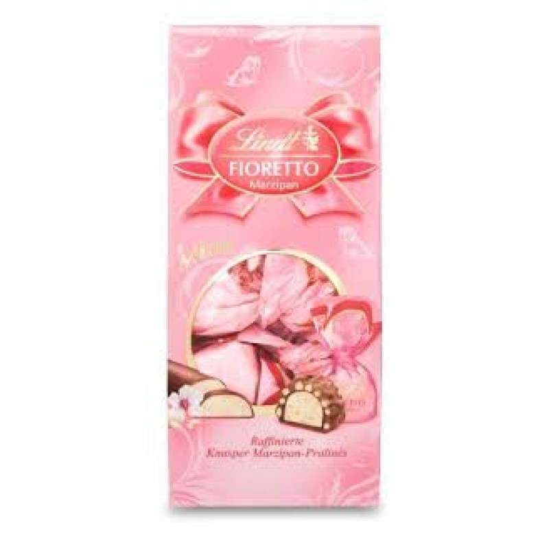 LINDT Fioretto Minis chocolate candies with marzipan filling 115g