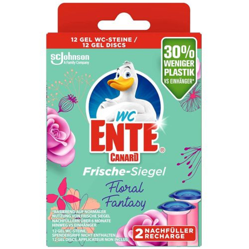 Wc Ente Floral toilet bowl gel refill 36ml