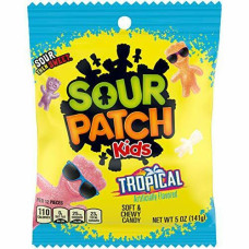 Jelly candies SOUR PATCH KIDS (TROPICAL), 142g