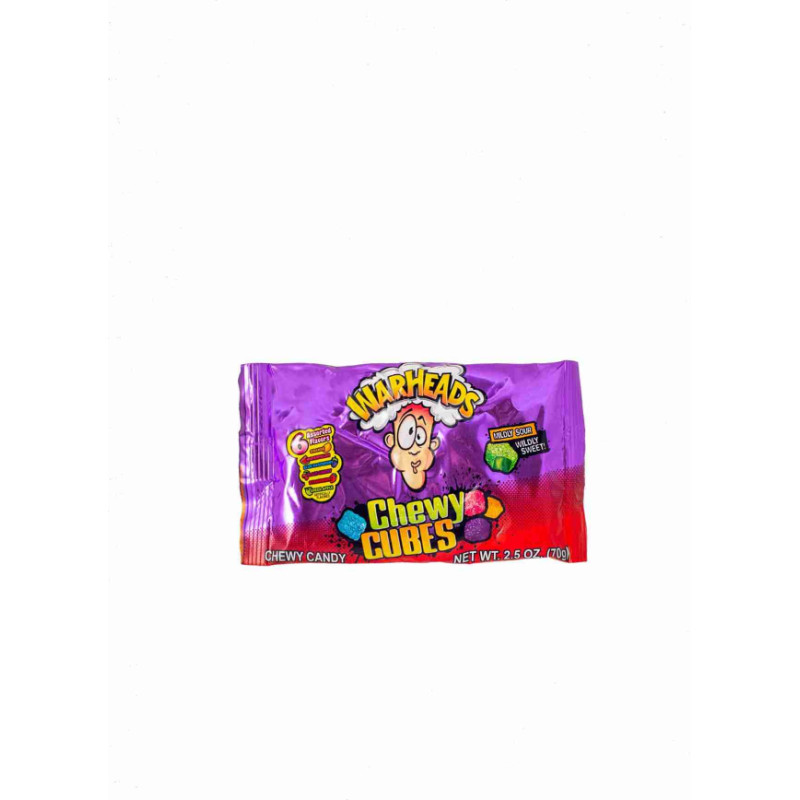 WarHeads Chewy Cubes Konfektes 70g