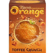 TERRY'S Oranage milk chocolate with caramel pieces 152g