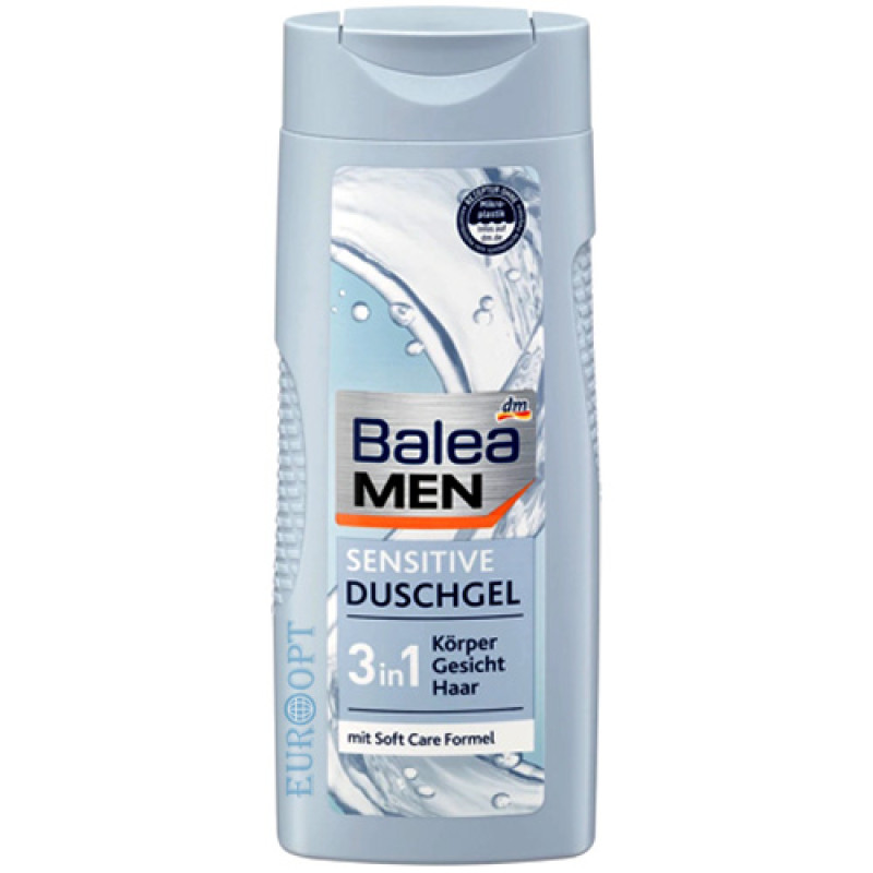 Balea Sensitive 3in1 dušas želeja vīriešiem 300ml