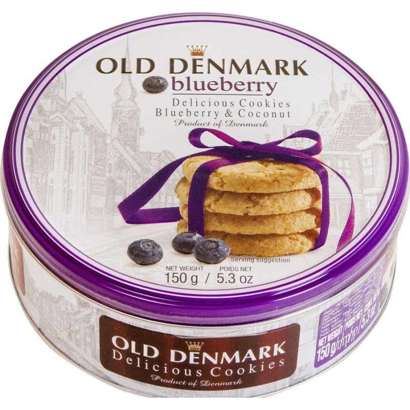 Old Denmark cookies with blueberries and coconut 150g