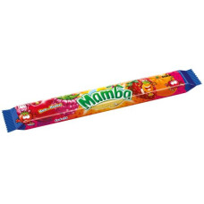 Mamba chewy candy with fruit flavor 4pcs 106g