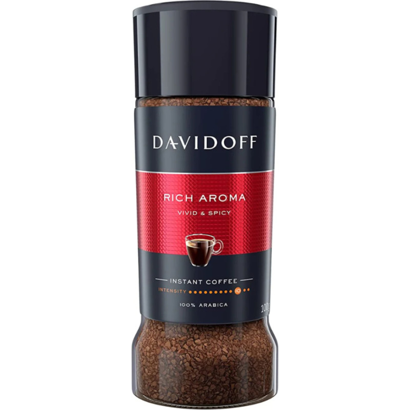 Davidoff Davidoff Rich Aroma šķīstošā kafija 100g