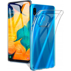 Evelatus Aizmugurējais vāciņš Evelatus Samsung A20 Silicon Case Transparent