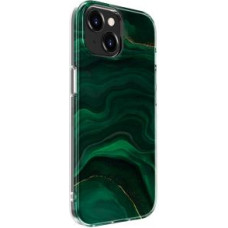 Evelatus Aizmugurējais vāciņš Evelatus Apple iPhone 15 Plus PC Customized Print Design Marble Green