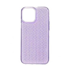 Ilike Aizmugurējais vāciņš iLike Apple iPhone 14 Silicone case Shine Transparent Violet