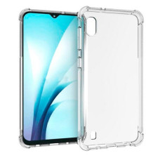 Evelatus Aizmugurējais vāciņš Evelatus Samsung Galaxy A10 Military Shockproof Silicone Case TPU Transparent