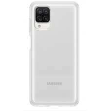 Samsung Aizmugurējais vāciņš Samsung  Galaxy A12 / M12 Soft Clear Cover Transparent