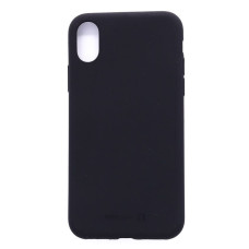 Evelatus Aizmugurējais vāciņš Evelatus Apple iPhone Xs MAX Nano Silicone Case Soft Touch TPU Black