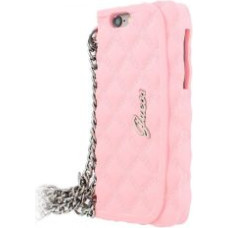 Apple Aizmugurējais vāciņš Apple  Quilted Clutch Silicon Case for Iphone 6 Pink