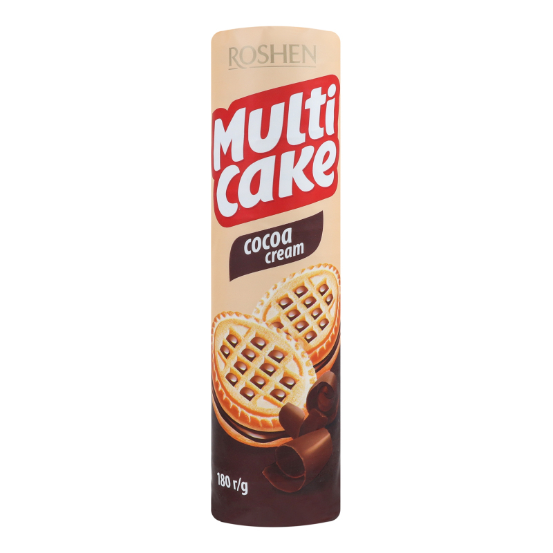 ROSHEN Multicake cookies with cocoa filling 180g