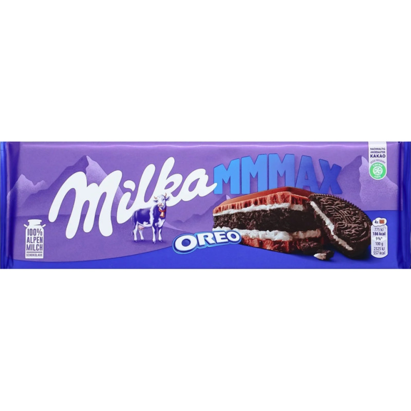 MILKA Oreo chocolate bar 300g