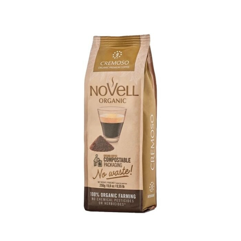 Novell Cremoso BIO ground coffee 250g