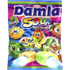 TAYAS Damla Sour caramels with various fruit fillings 200g