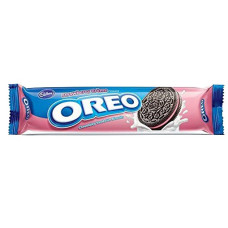 OREO STRAWBERRY CREME cepumi ar zemeņu krēma pildījumu 137g