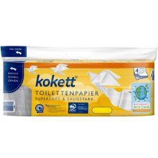 KOKETT 4-ply toilet paper 10 rolls