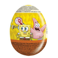 Sponge Bob chocolate egg with robe 20g