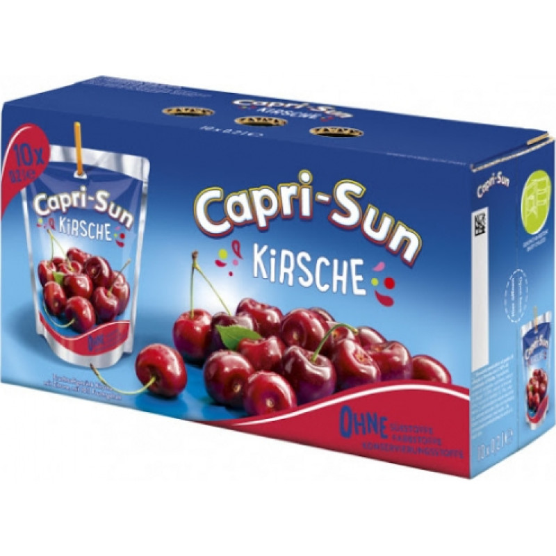 Сок Capri-Sun Cherry (200млх10 упаковок)