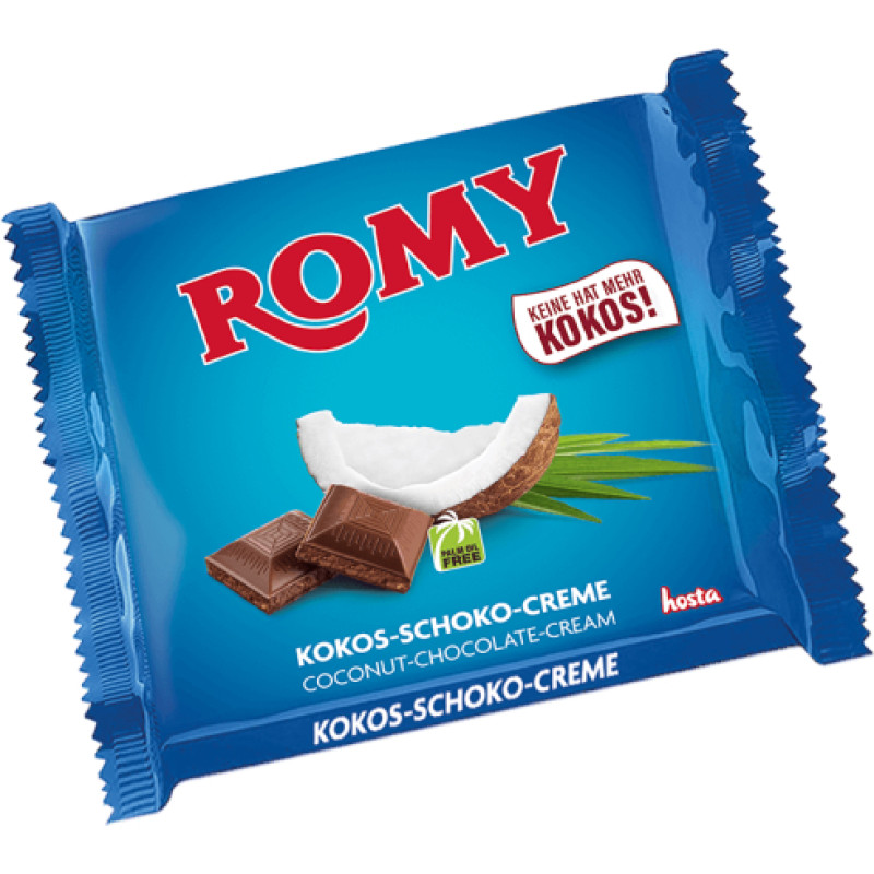 Romy Original milk chocolate with coconut 200g