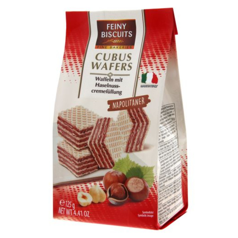 Feiny Biscuits Cubus Napolitaner wafers 125g