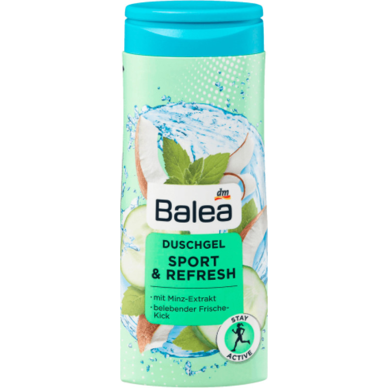 Balea Sport & Refresh dušas želeja 300ml