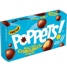 Poppets piena šokolādes konfektes ar sāļās karameles pildījumu 40g