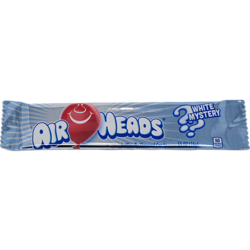 AIRHEADS White Mystery flavor košļājamās konfekte 15.6g