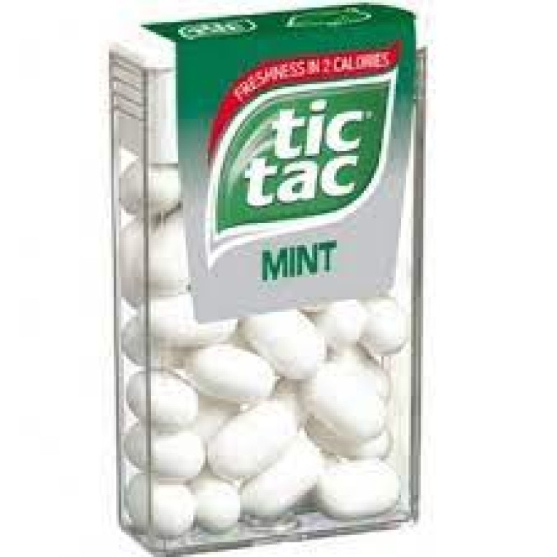 Tic Tac Mint Peppermint Dragees 18g