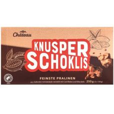 Crunchy chocolate flakes Chateau Knusper Schoklis 250g