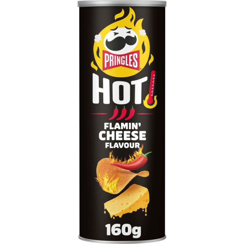 PRINGLES Hot Cheese & Chili 160g